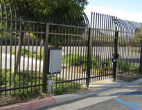 Airport Riverside gate access controls