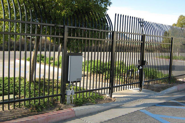 Airport Riverside gate access controls