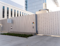 Long Beach Los Angeles 3 commercial sliding security gate