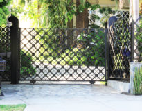 ornamental iron automatic electric gate Los Angeles