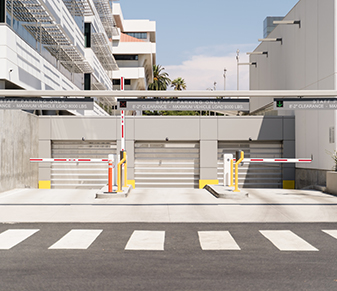 security gate ingress egress Long Beach 